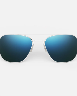 Aviator – 23k White Gold & Cobalt